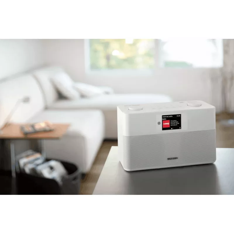 Kenwood CR-ST100S-W radio internetowe Białe
