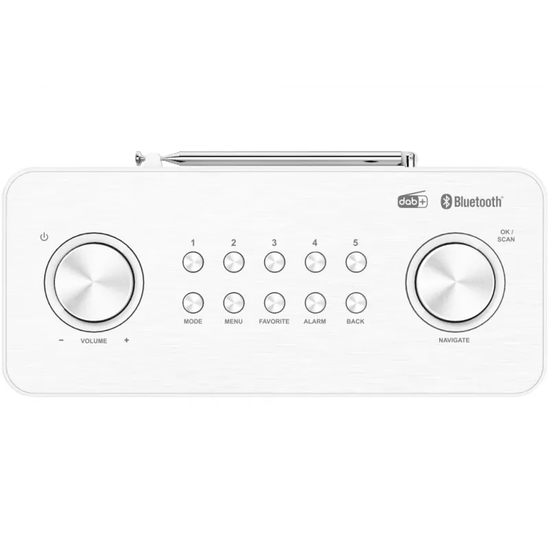 Kenwood CR-ST80DAB-W radio osobiste cyfrowe białe