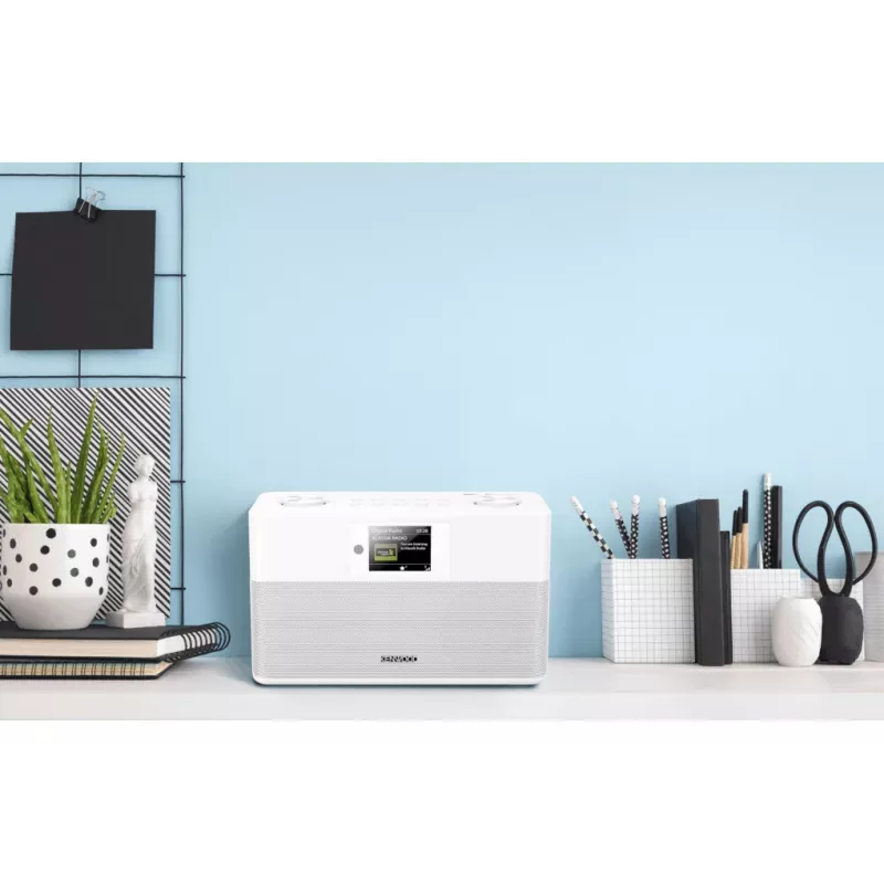 Kenwood CR-ST80DAB-W radio osobiste cyfrowe białe
