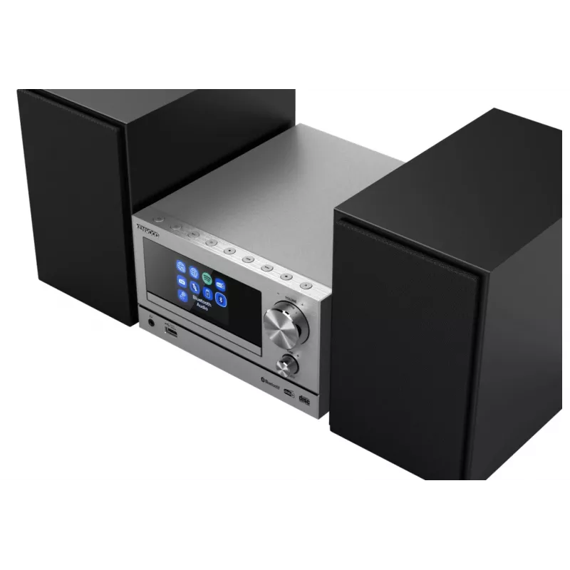 Kenwood M-7000S Mini wieża hi-fi 30 W Srebrny