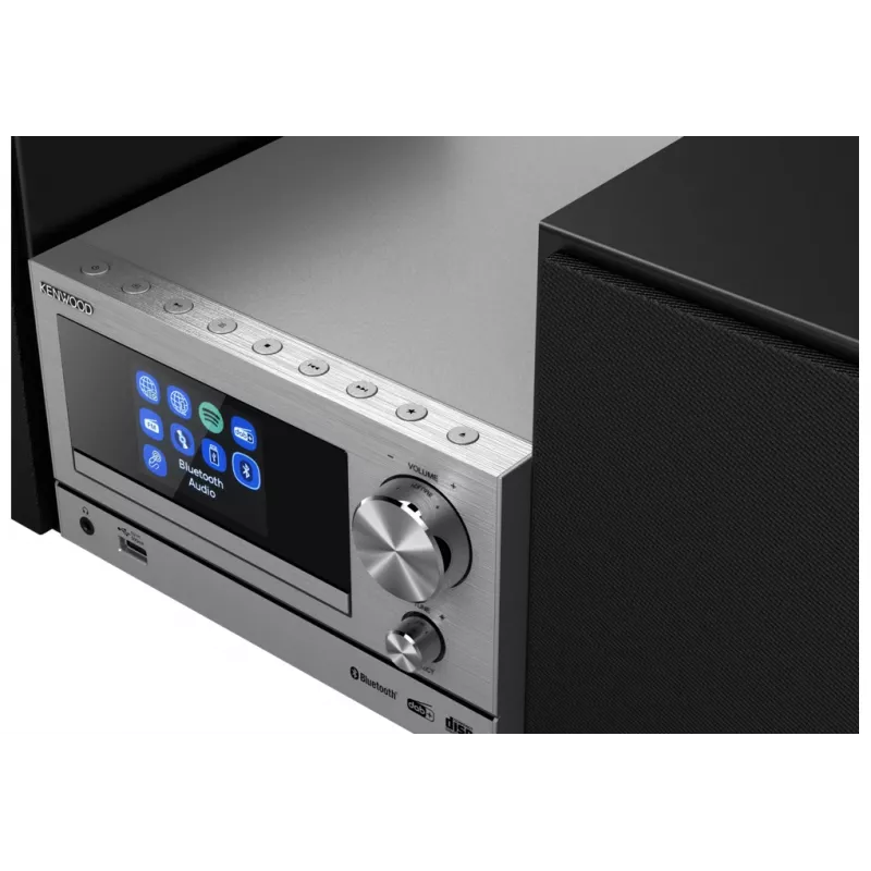 Kenwood M-7000S Mini wieża hi-fi 30 W Srebrny