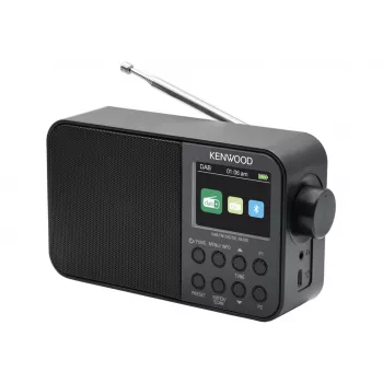 Kenwood CR-M30DAB-B Przenośne radio cyfrowe Czarne