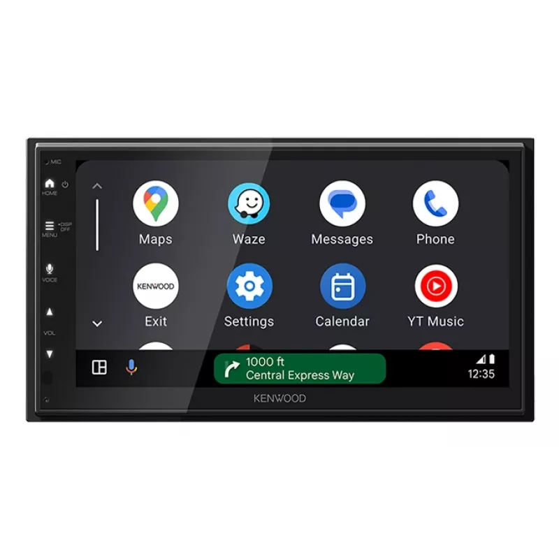 Kenwood DMX6523DABS odbiornik multimedialny samochodowy Czarny Wi-Fi Bluetooth