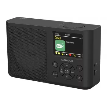 Kenwood CR-M33DAB Przenośne cyfrowe czarne