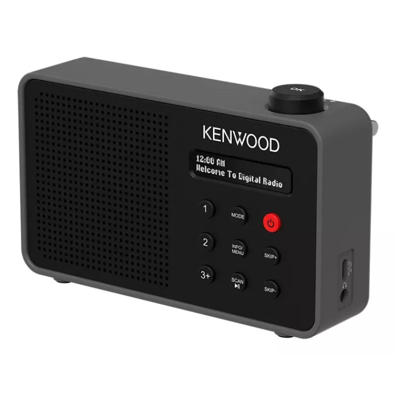 Radio przenośne Kenwood CR-M25DAB-B cyfrowe czarne