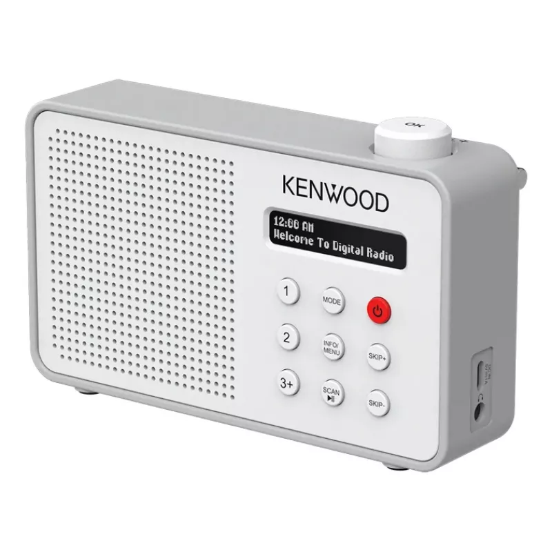 Kenwood CR-M25DAB-W radio przenośne cyfrowe białe