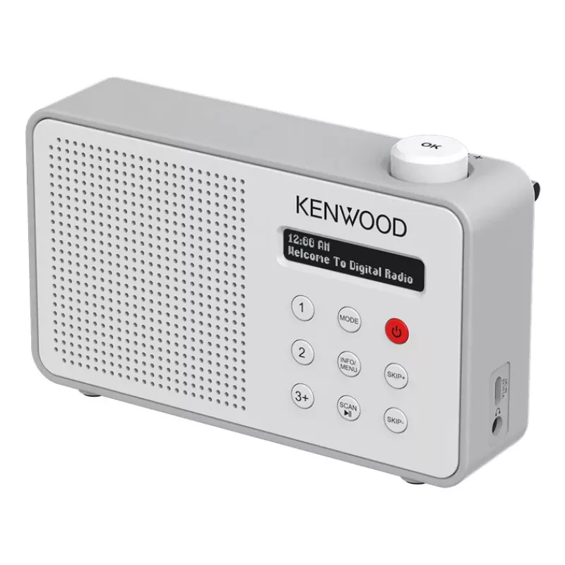 Kenwood CR-M25DAB-W radio przenośne cyfrowe białe
