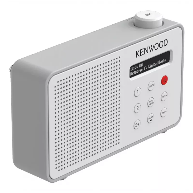 Kenwood CR-M25DAB-W radio przenośne cyfrowe białe