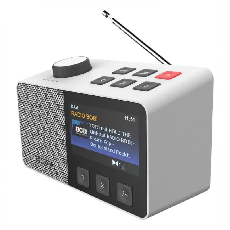 Kenwood CR-M70DAB-W Przenośne radio cyfrowe Białe