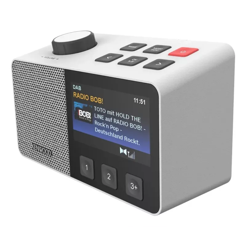 Kenwood CR-M70DAB-W Przenośne radio cyfrowe Białe