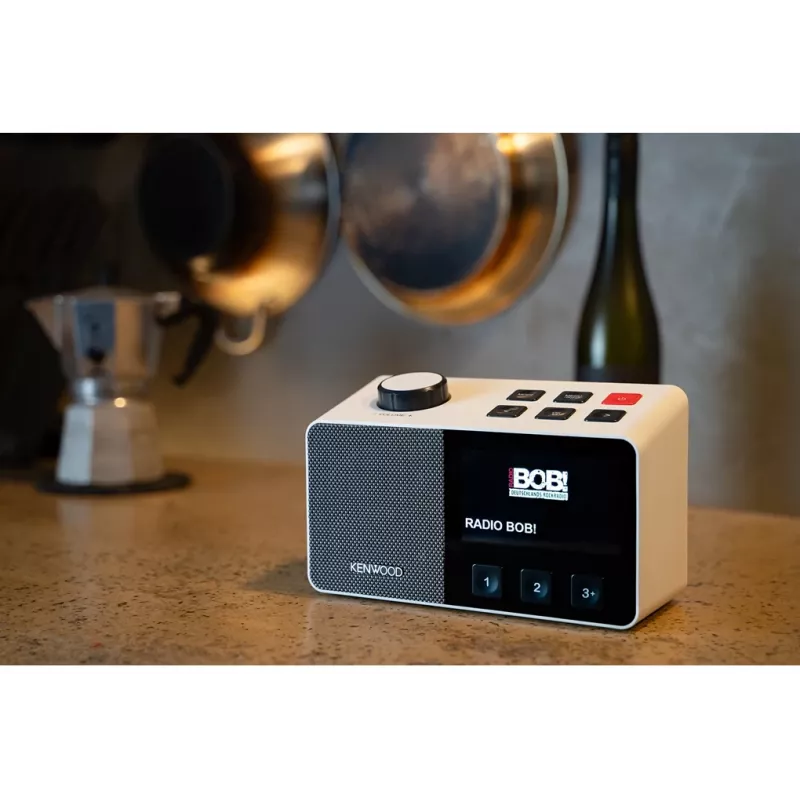 Kenwood CR-M70DAB-W Przenośne radio cyfrowe Białe