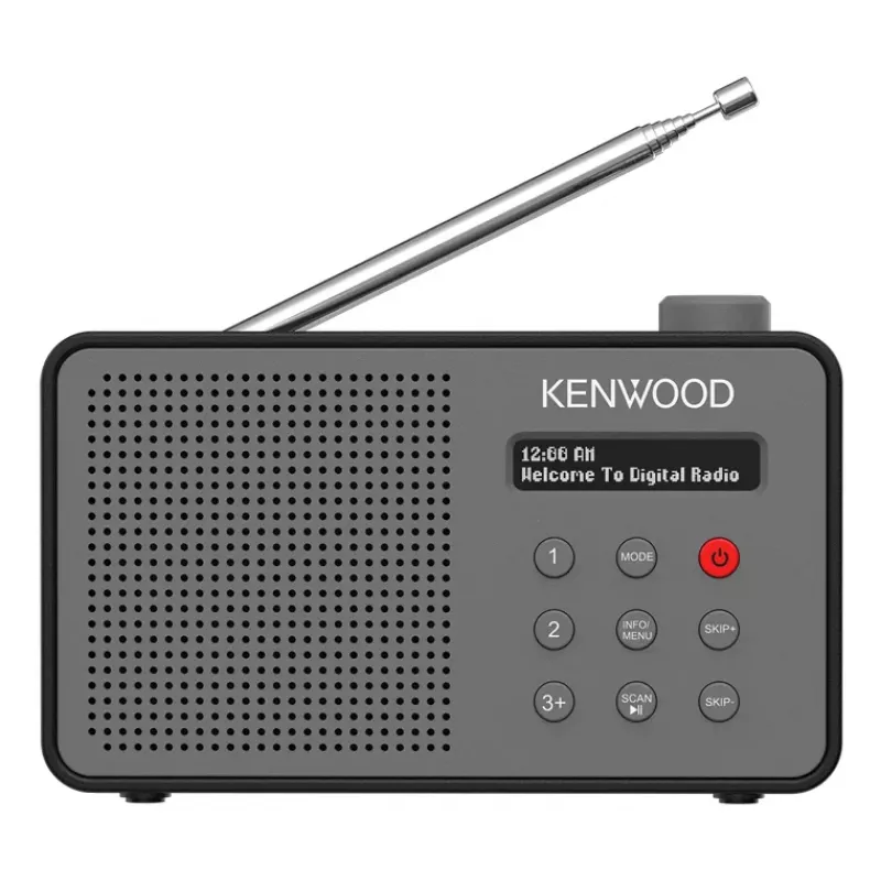 Kenwood CR-M25DAB-H radio przenośne cyfrowe szare