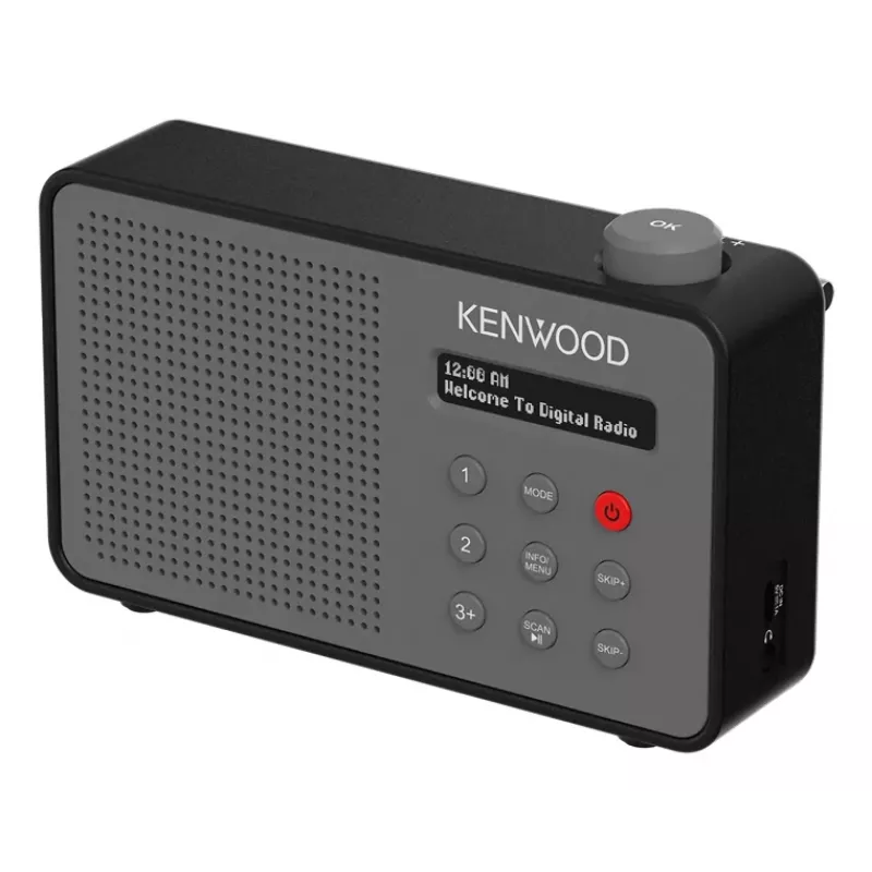 Kenwood CR-M25DAB-H radio przenośne cyfrowe szare