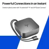 HP Thunderbolt 4 Ultra 280W G6 Dock, przewodowa, Thunderbolt 4, 280 W, 10,100,1000,2500 Mbit/s, szary, 8K Ultra HD