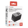 Verbatim Charge 'n' Travel 170W Uniwersalny adapter podróżny Czarny