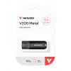Verbatim V200 Metal USB Drive 64GB, 64 GB, USB Type-A, 3.2 Gen 1 (3.1 Gen 1), 200 MB/s, Nakładka, Czarny