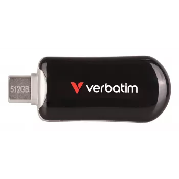 Pendrive Verbatim Plectra USB-C Czarny 512 GB