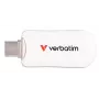 Pamięć USB Verbatim Plectra USB-C, biała, 64 GB