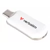 Verbatim Plectra USB-C Flash Drive biały 128GB, 128 GB, USB Type-C, 3.2 Gen 1 (3.1 Gen 1), 100 MB/s, Capless, biały