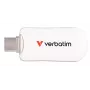 Pendrive Verbatim Plectra USB-C biały 256 GB