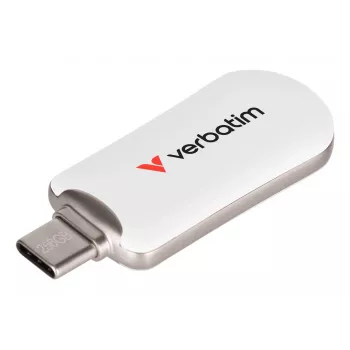 Pendrive Verbatim Plectra USB-C biały 256 GB