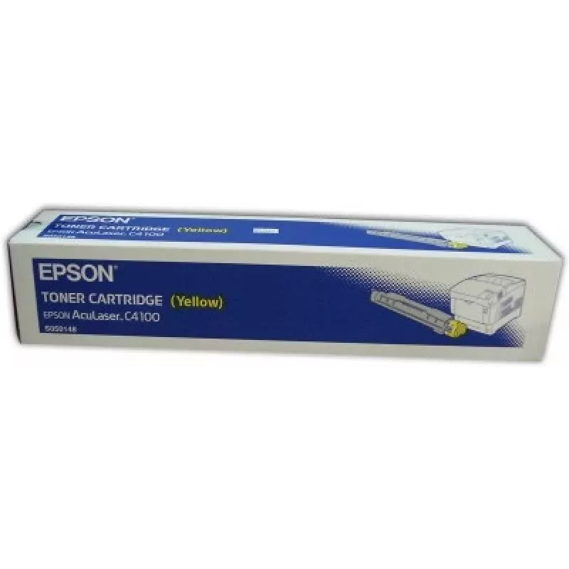Kaseta z tonerem Epson AL-C4100 żółty 8k, 8000 stron, żółta, 1 szt.