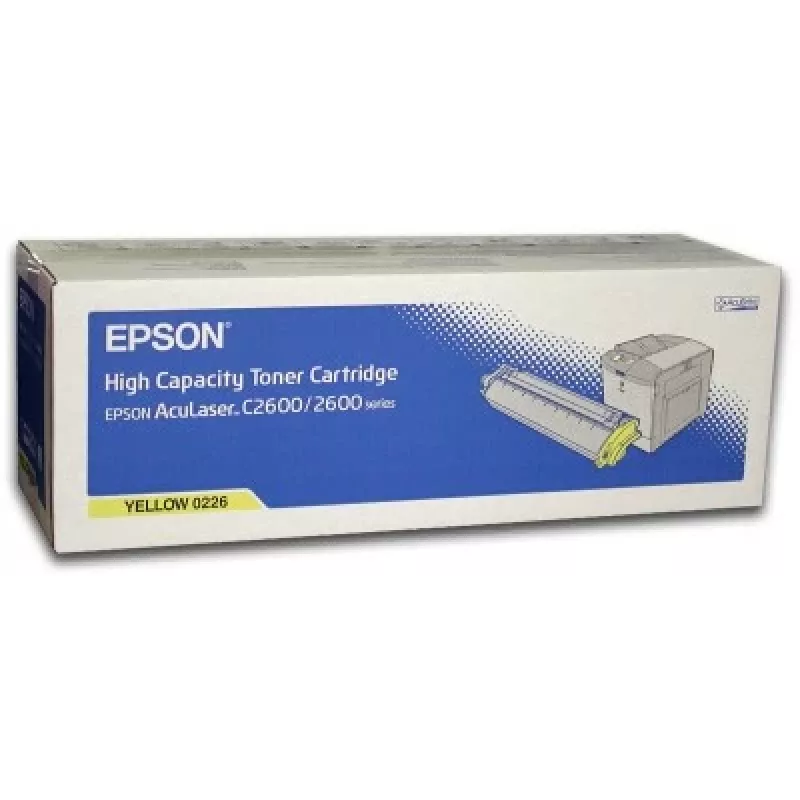 Epson AL-C2600 kaseta z tonerem żółty 5k, 5000 stron, Żółty, 1 szt.