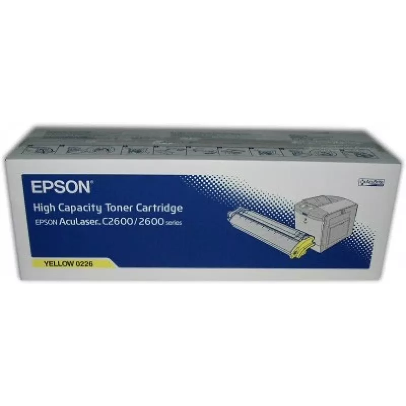 Epson AL-C2600 kaseta z tonerem żółty 5k, 5000 stron, Żółty, 1 szt.