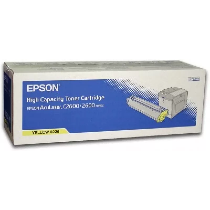 Epson AL-C2600 kaseta z tonerem żółty 5k, 5000 stron, Żółty, 1 szt.