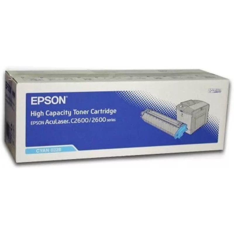 Kaseta z tonerem Epson AL-C2600 cyjan 5k, 5000 stron, Cyjan, 1 szt.
