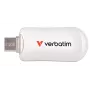 Verbatim Plectra USB-C Flash Drive biały 512GB, 512 GB, USB Type-C, 3.2 Gen 1 (3.1 Gen 1), 100 MB/s, Capless, biały