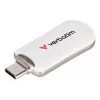 Verbatim Plectra USB-C Flash Drive biały 512GB, 512 GB, USB Type-C, 3.2 Gen 1 (3.1 Gen 1), 100 MB/s, Capless, biały