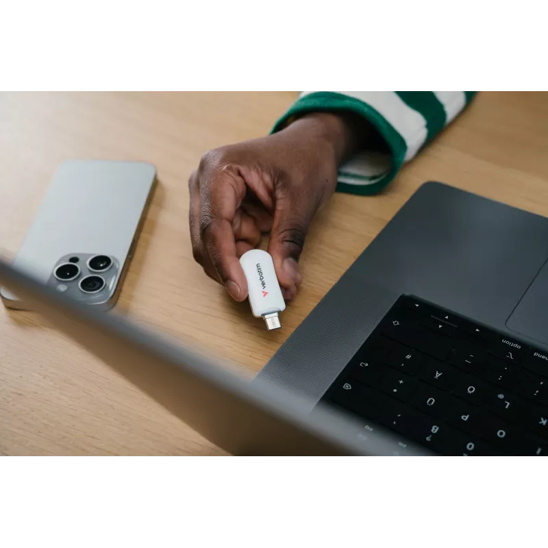 Verbatim Plectra USB-C Flash Drive biały 512GB, 512 GB, USB Type-C, 3.2 Gen 1 (3.1 Gen 1), 100 MB/s, Capless, biały