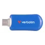 Verbatim Plectra USB-C Flash Drive niebieski 64GB, 64 GB, USB Type-C, 3.2 Gen 1 (3.1 Gen 1), 100 MB/s, Capless, niebieski