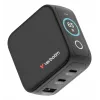 Verbatim Mini GaN Charger 65W z Wyświetlaczem, Indoor, AC, 20 V, Czarny