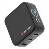 Verbatim Mini GaN Charger 100W z Display, Indoor, AC, 20 V, Czarny