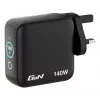 Verbatim Mini GaN Charger 140W z Wyświetlaczem, Wewnętrzna, AC, 28 V, Czarny