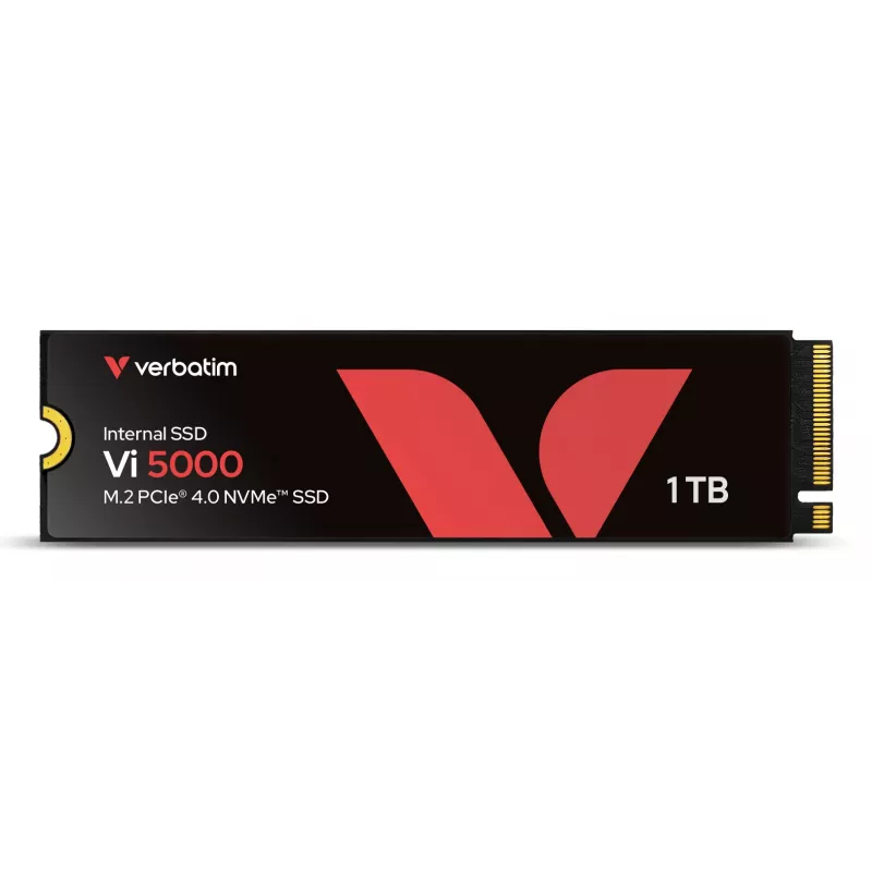 Verbatim Vi5000 PCIe NVMe M.2 SSD 1TB, 1 TB, M.2, 5000 MB/s