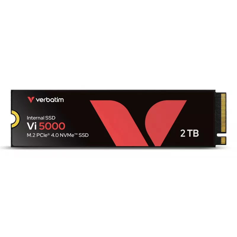 Verbatim Vi5000 PCIe NVMe M.2 SSD 2TB, 2 TB, M.2, 5000 MB/s