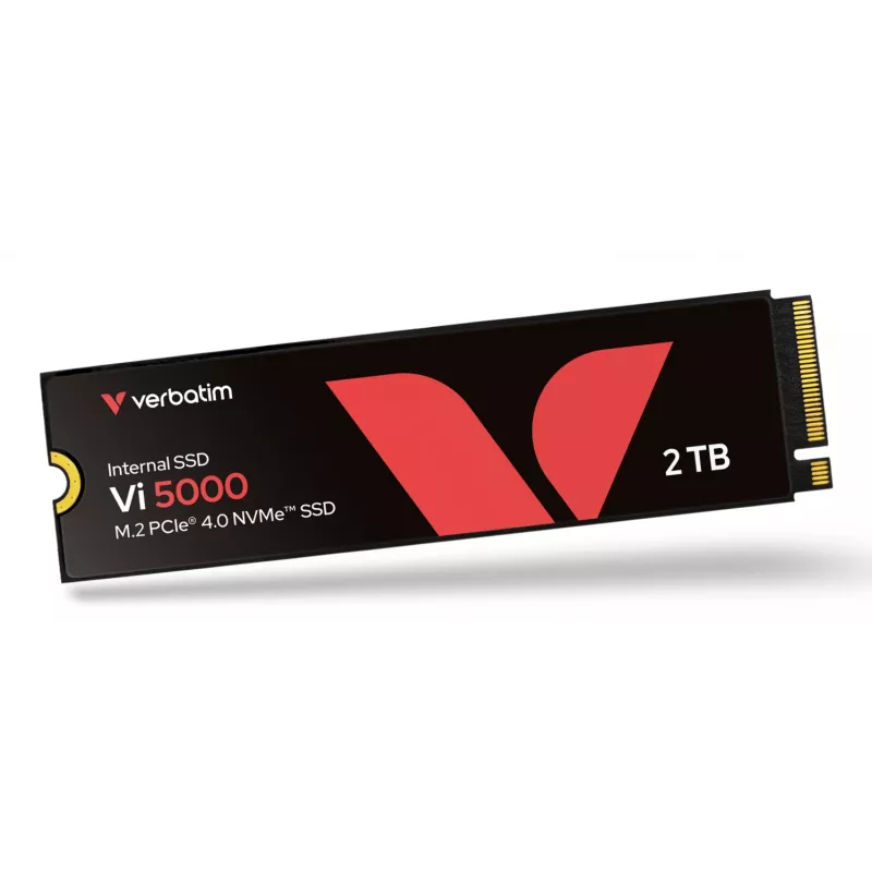 Verbatim Vi5000 PCIe NVMe M.2 SSD 2TB, 2 TB, M.2, 5000 MB/s