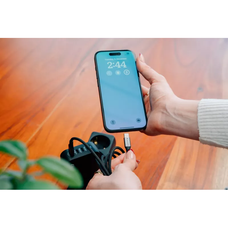 Kabel Verbatim Sync & Charge - 60 W USB-C na USB-C 120 cm