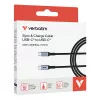 Kabel Verbatim Sync & Charge - 60 W USB-C na USB-C 120 cm