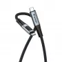 Verbatim Sync & Charge USB C na USB C 100W Wyświetlacz 120 cm, 1,2 m, USB C, USB C, USB 2.0, 0,48 Gbit/s, czarny