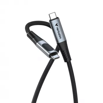 Verbatim Sync & Charge USB C do USB C 240W 40 Gbps Wyświetlacz 120 cm