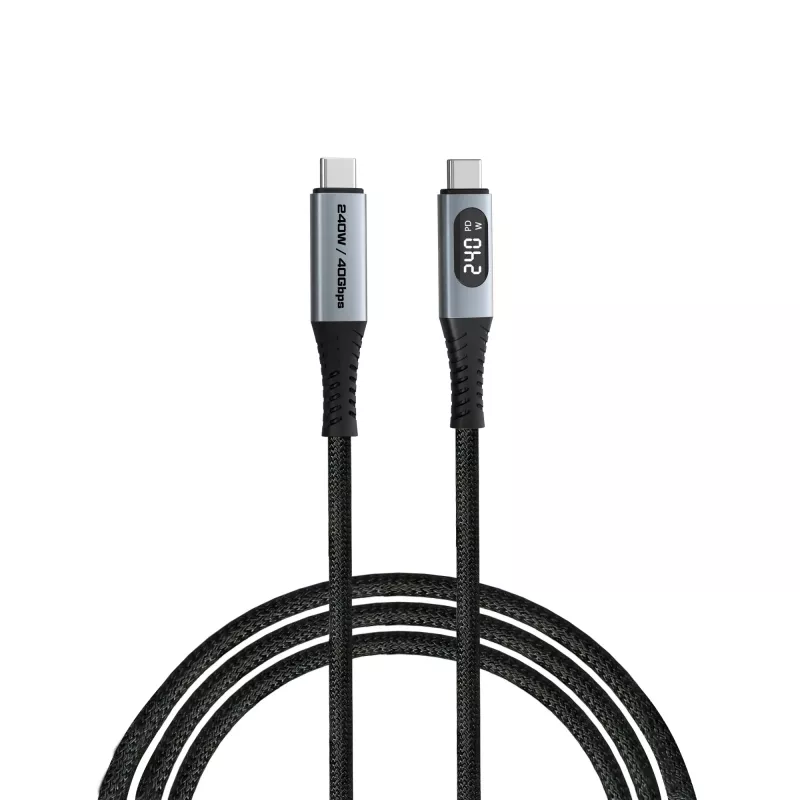 Verbatim Sync & Charge USB C do USB C 240W 40 Gbps Wyświetlacz 120 cm