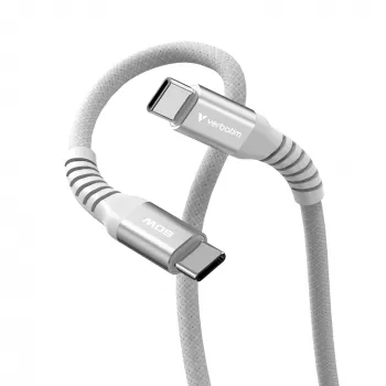 Verbatim Sync & Charge Magnetic kabel - Kabel magnetyczny USB-C do USB-C 60W 120 cm szary