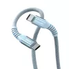 Verbatim Sync & Charge Magnetic kabel - 60W USB-C do USB-C 120 cm niebieski