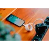 Verbatim Sync & Charge Magnetic kabel - 60W USB-C do USB-C 120 cm niebieski
