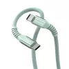 Verbatim Sync & Charge Magnetic kabel - 100W USB-C na USB-C 120 cm zielony