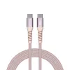 Kabel magnetyczny Verbatim Sync & Charge - 100W USB-C na USB-C 120 cm Różowy